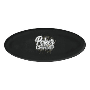Best Poker Player Poker Cards Spiel Namenschild