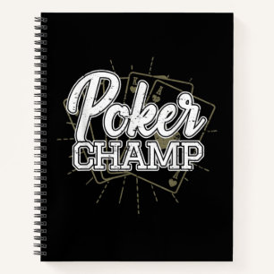 Best Poker Player Poker Cards Spiel Notizbuch