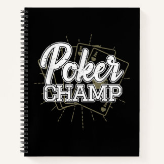 Best Poker Player Poker Cards Spiel Notizbuch