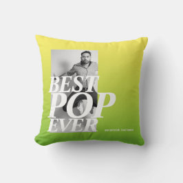 BEST POP EVER | Sonniger Vater-Tag Kissen