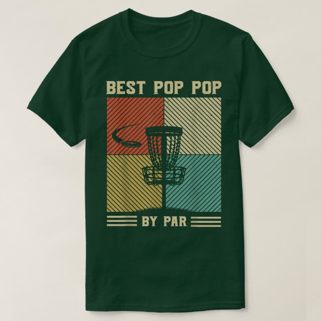 Best Pop Pop by Far Men Golf Retro Sunset Decke Gr T-Shirt (Design vorne)
