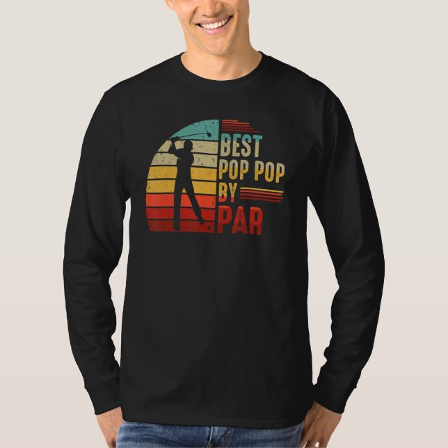 Best Pop Pop By Par Golf   Best Fathers Day Mens T-Shirt (Vorderseite)