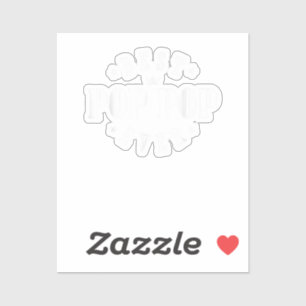 Best Pop Pop Ever Design - Pop Pop Aufkleber