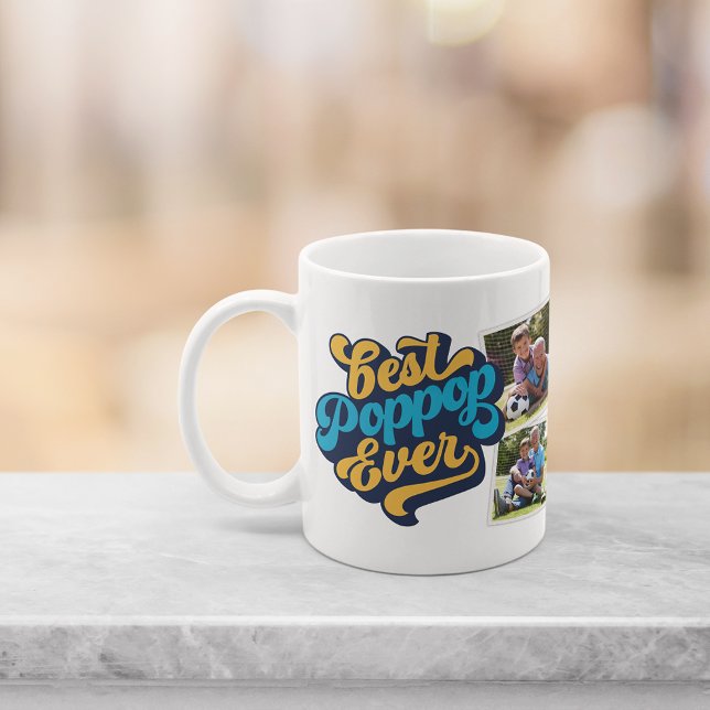 Best Poppop je | Opa-Foto Kaffeetasse (Von Creator hochgeladen)