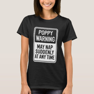 Best Poppy Art for Grandpa from Grandkids Father's T-Shirt
