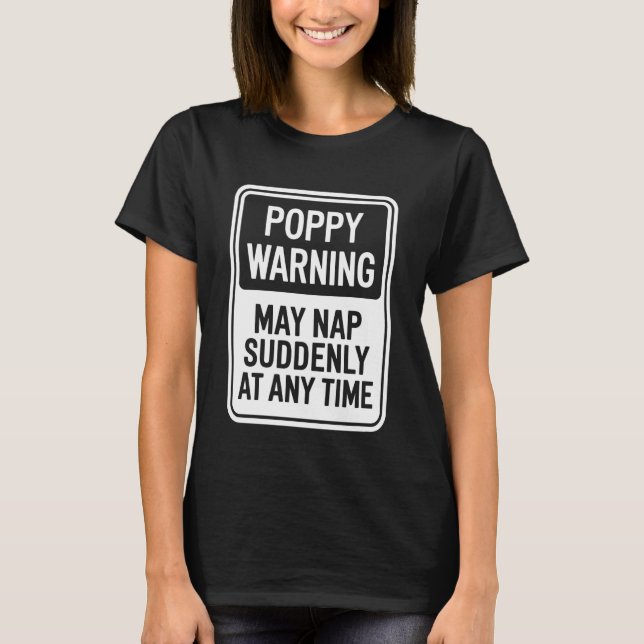 Best Poppy Art for Grandpa from Grandkids Father's T-Shirt (Vorderseite)