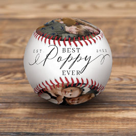 Best Poppy je Script Vathers Tag 4 FotoCollage Baseball
