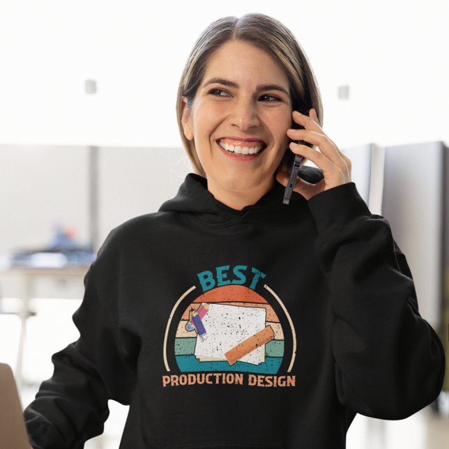 Best Production Design - Retro Hoodie (Von Creator hochgeladen)