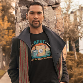 Best Production Manager - Retro UPM T-Shirt