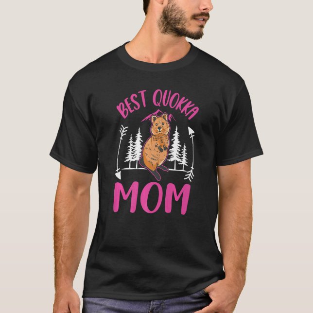 Best Quokka Mom Ever Quokka Girl T-Shirt (Vorderseite)