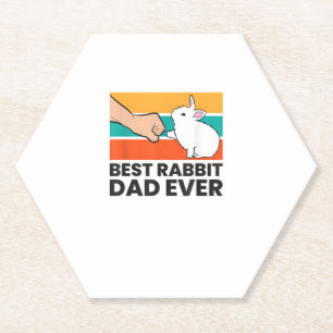 Best Rabbit Vater je Funny Rabbit Pater Rabbit Bu Untersetzer