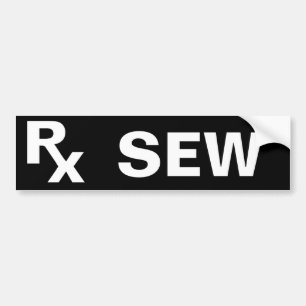 BEST Rezept - RX SEW - Create Autoaufkleber
