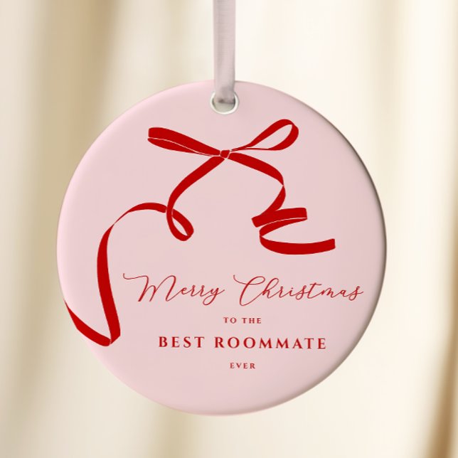 Best Roommate Christmas Keramik Ornament (Von Creator hochgeladen)