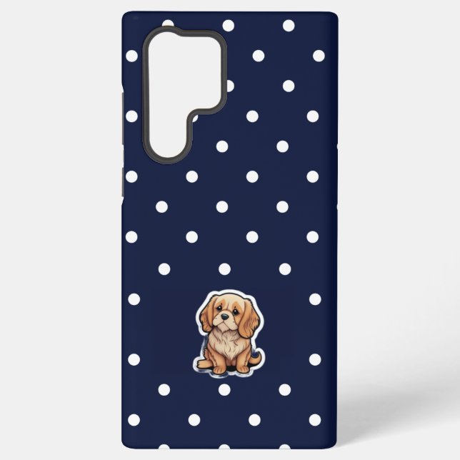 Best Samsung S23 Fall |Der niedliche Hund | Galaxy Hülle (Rückseite)