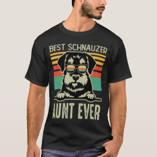Best Schnauzer AUNT EVER Vintag T-Shirt
