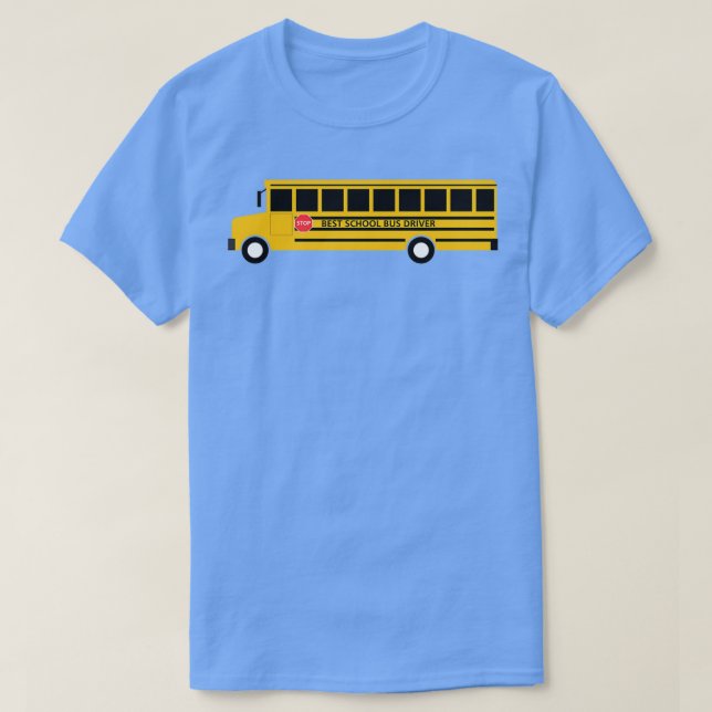 Best School Bus Driver 2 T-Shirt (Design vorne)