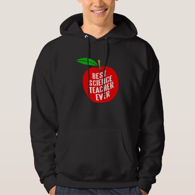 Best Science Teacher Ever Retro Teacher Designs Pr Hoodie (Vorderseite)
