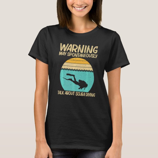 Best Scuba Diving For Men Women Professional Scuba T-Shirt (Vorderseite)