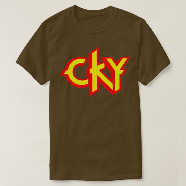 BEST SELLER CKY Skateboarding MerchandiseTShirt T-Shirt (Design vorne)