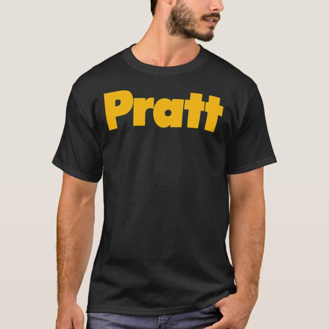 BEST SELLER - Logo-Merchandise des Pratt Institute T-Shirt (Vorderseite)