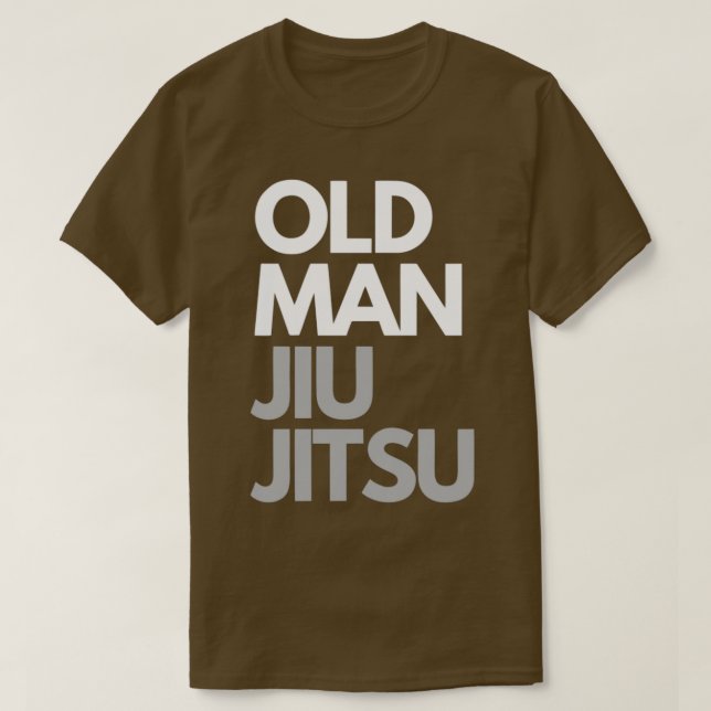 BEST SELLER Old Man Jiu Jitsu Merchandise T-Shirt (Design vorne)
