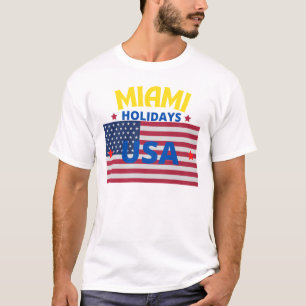 Best Seller Original Miami Holidays USA T-Shirt