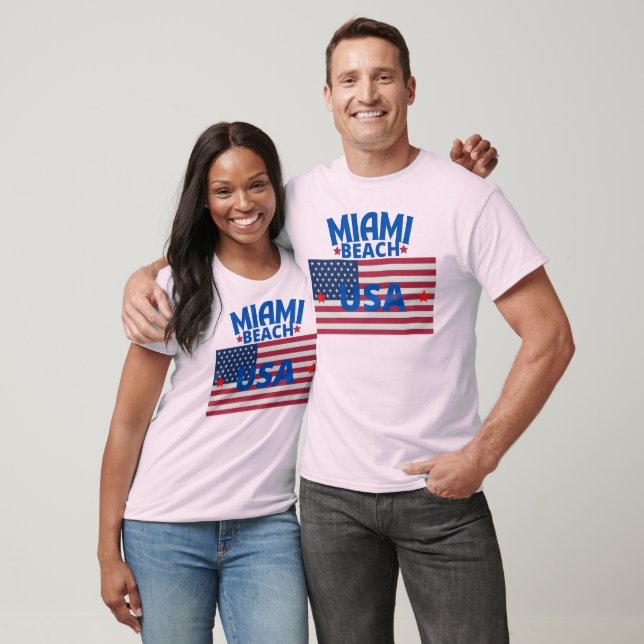 Best Seller Original Miami Team USA Wahre Klassik T-Shirt (Unisex)