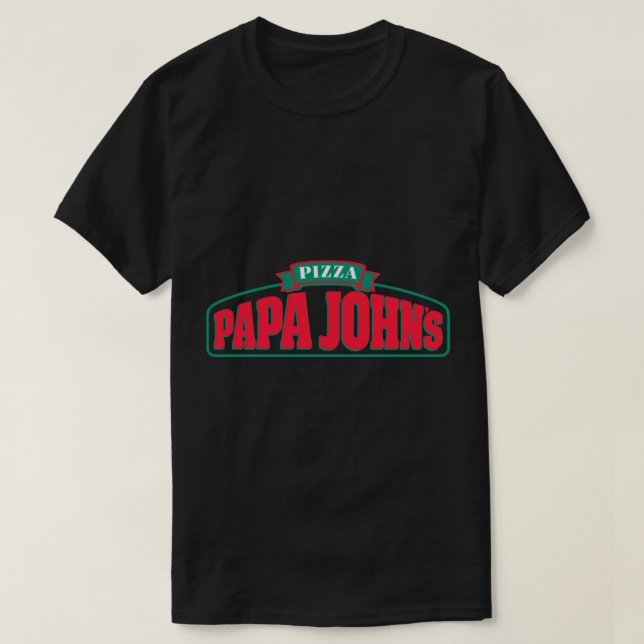 BEST SELLER Papa John's Logo Merchandise Essential T-Shirt (Design vorne)
