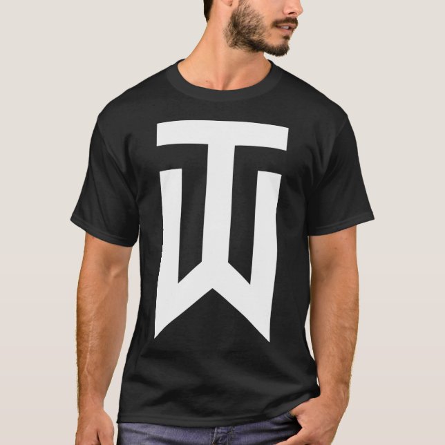 Best Seller - Tiger Woods Logo Merchandise Essenti T-Shirt (Vorderseite)