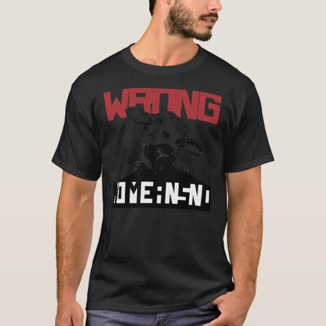 BEST SELLER - Wrong Nomeansno Merchandise Essentia T-Shirt (Vorderseite)