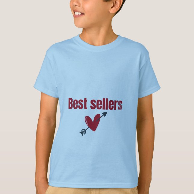 Best Sellers Valentine Heart Arrow T-Shirt (Vorderseite)