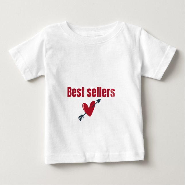 Best Sellers Valentine Heart Arrow T-Shirt (Vorderseite)