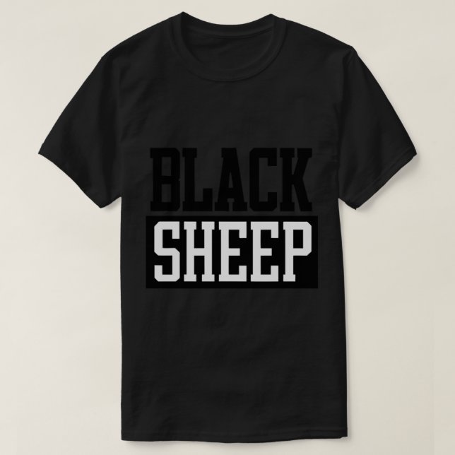 BEST SELLING - Black Sheep Hip Hop Essential T-Shi T-Shirt (Design vorne)