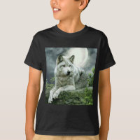 Best Selling Imaginative Wolf Art Illustration Pai