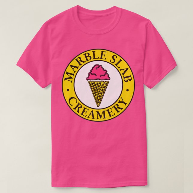 Best Selling Marble Slab Creamery T-Shirt (Design vorne)