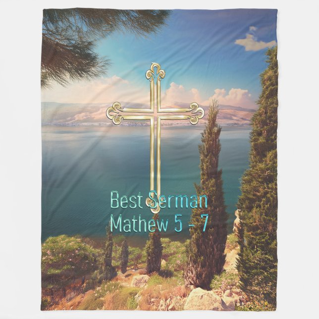 Best Sermon Fleecedecke (Vorderseite)