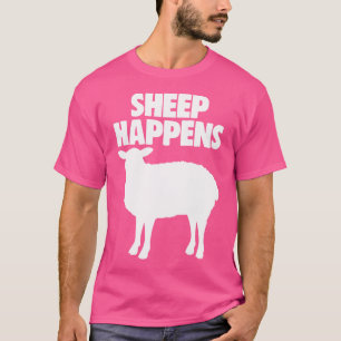 Best Sheep Happens Women Funny Sheep Liebe T-Shirt