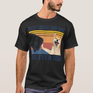 Best Shiba Inu Vater Ever Vatertag Weihnachten T-Shirt