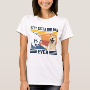 Best Shiba Inu Vater Ever Vatertag Weihnachten T-Shirt