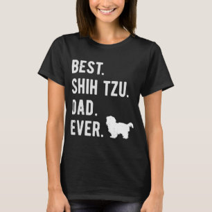 Best Shih Tzu Vater Ever Mens Shih Tzu Dog Vater T-Shirt
