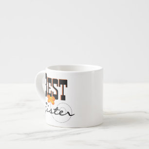 Best Sister Butterfly Geschenke Espressotasse