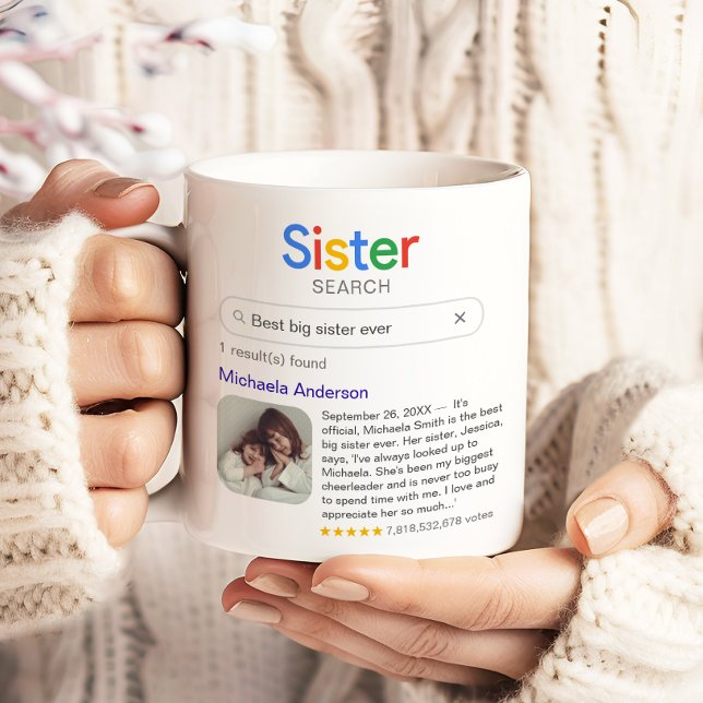 Best Sister Ever Search Results Foto & Message Kaffeetasse (Von Creator hochgeladen)