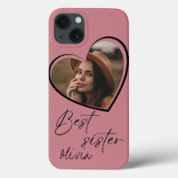 Best Sister Foto Elegante Moderne Kunst, Dichtung