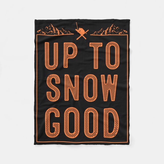 Best Snowboard Skifahren - Niedliche Skifahrer Män Fleecedecke (Vorderseite)