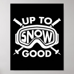 Best Snowboard Skifahren - Niedliche Skifahrer Män Poster