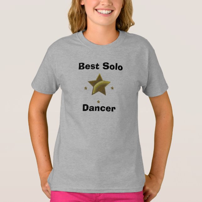 Best Solo Dancer T-Shirt (Vorderseite)