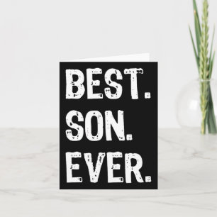 Best Son Ever Funny Family Cool Karte