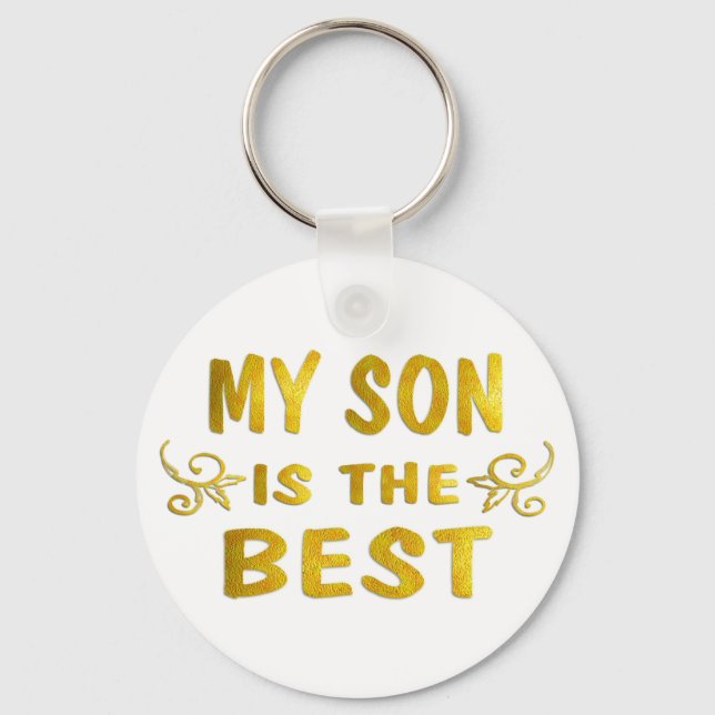Best Son Schlüsselanhänger (Vorderseite)
