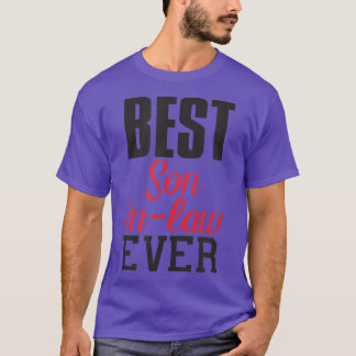 Best soninlaw Ever Funny Gift soninlaw Vater Motte T-Shirt