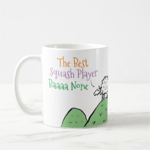 Best Squash Player Coffee Tasse